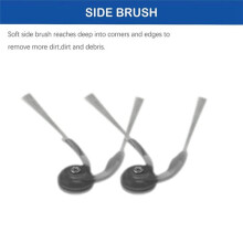 34PCS for QR 798 / QR 598 / QV 35A Vacuum Cleaner Parts Main Side Brush HEPA Filter Mop Cloth Dust Bag
