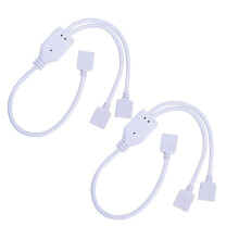 2 ks predlžovací kábel pre LED pásky, konektor pre LED RGB pásky pre dekoratívne osvetlenie
