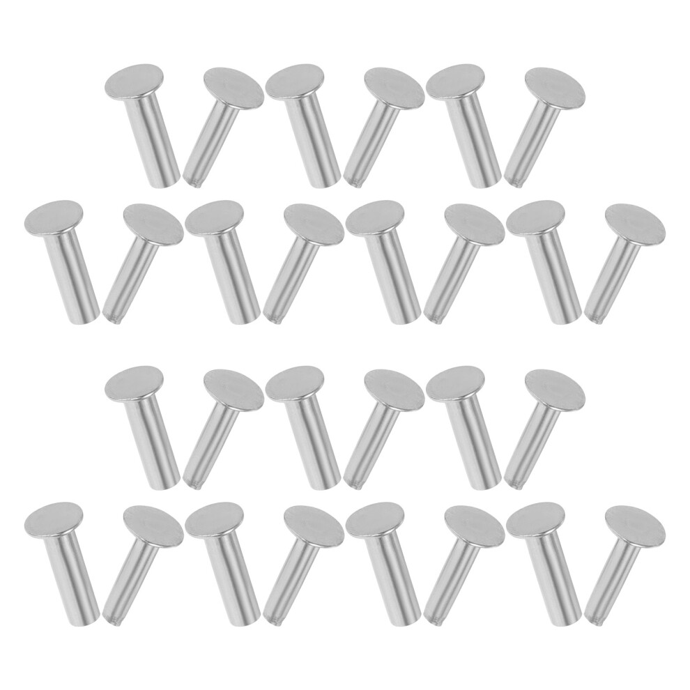 42Pairs Stainless Steel Handle Rivet Pins For Diy Cutlery Repair 3662540457613