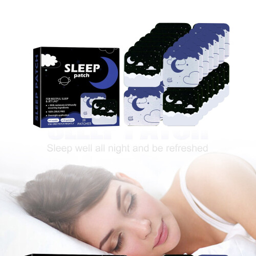 Sleep Aid Patch Improves Falling Asleep Insomnia Irritability Anxiety and Improves Sleep Quality. Sleep Patch ！