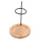 2Pcs Coffee Dripper Stand Wooden Iron Filter Cup Holder Storage Rack 1