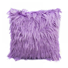 Couch Pillows for Living Room Fluffy Pillows Bed Throw Pillows Decor for Teenage Girls Bedroom Fuzzy Pillow Grey Throw