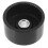 3Pcs Professional Steel Jack Roller Wheels Sturdy Black Accessories 1