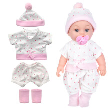 12 inch Baby Doll Clothes Reborn Baby Dolls Clothes Baby Doll Accessories Simulation Baby Doll Clothes Baby Pretend Play Set for Girls Christmas Gift