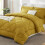 Mustard Yellow Full Comforter Set 7-Piece 1