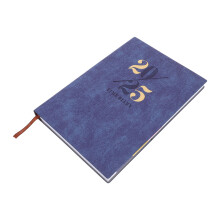 5Pcs Elegant Dark Blue Daily Planner Book with Writing Pages