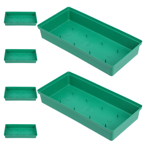 18St PP Bloemschiktray Groen Pinstructuur Voor Bruiloft En Decor