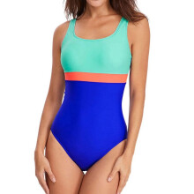 Maillots de bain tendance pour femmes, maillot de bain une pièce avec bretelles micro-élastiques et dos nu style bikini