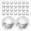 35Pcs Clear Bead Chain Connector Pom Stopper for Roller Blind Repairs 1