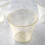 Gullglitter klare plastvinglass 9oz 1