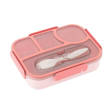 4-Fächer-Bento-Box, 1100 ml, PP-Lunchbox