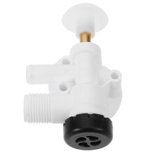 2St Wit ABS Rv Toilet Waterklep Vervanging Kit Robuust En Universeel