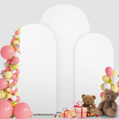 Ensemble de 3 couvre-arches en spandex, extensibles double face