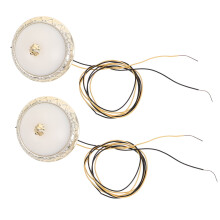 FRCOLOR2PCS Apparecchi di illuminazione e lampade in miniatura per case delle bambole, luci fai-da-te per mobili da camera da letto – Compatibili
