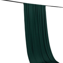 BalsaCircle 5x10 feet Hunter Green 4-Way Stretch Spandex Divider Backdrop Curtain Home Decorations