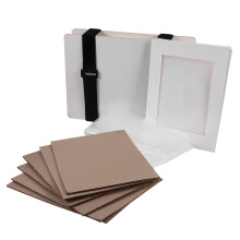 2Sets Flower Pressing Kit Wooden Beige DIY Plants Press Tool for Craft