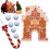 Set da golf natalizio - Percorso portatile da 8 pezzi 1