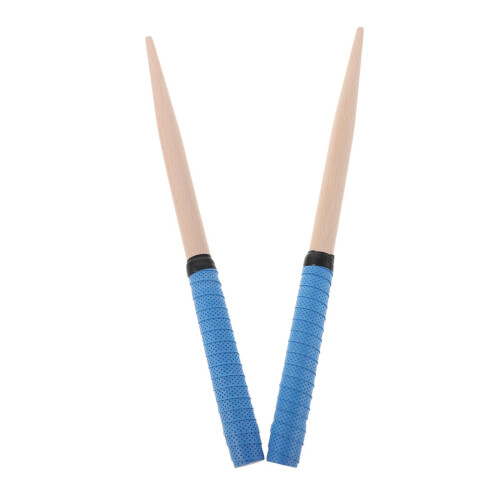 1Paire Baguettes Taiko En Bois Multi Couleur Pour Percussion
