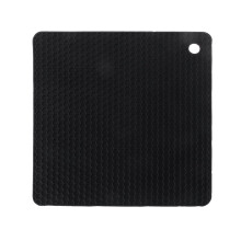 Tapete de silicona resistente al calor para ollas, 18,2 cm cuadrados.
