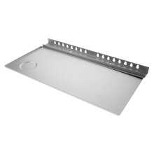 5Pcs Grey Aluminum Easel Tray Shelf for Painting Use