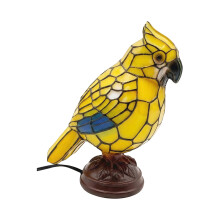 Stolová lampa Cardinal Bird, živica, červená, 1 ks