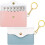 2-pack pillendoosjes van PU-leer, 4,33 x 3 inch 1