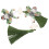 2Paires Accessoires Enfant Vert Olive Style Chinois Tradition 1