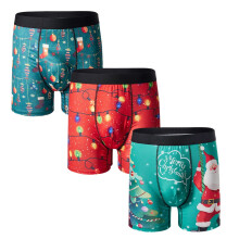 Weihnachts-Slips für Herren, lustige Boxershorts – witzige Weihnachts-, Valentinstags- und Geburtstagsgeschenke