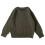 Babytrui effen kleur gebreide pullover legergroen 18 1