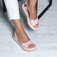 Hausschuhe für Damen, Sommersandalen, Freizeitschuhe, einfarbige Damen-Sandalen mit Fischmaul-Design und dicker Sohle, Flip-Flops für Damen, Pink,
