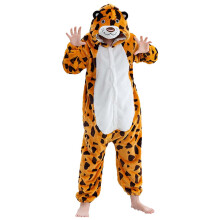 Børnedyrspyjamas til drenge og piger, varm børnejumpsuit med hætte, pyjamasjakke, børne-nattøj, stilfulde jumpsuits