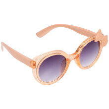 4Pairs Khaki Kids Party Sunglasses Plastic Bowknot Photo Eyeglasses