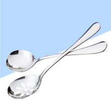 Juego de cucharas para servir de acero inoxidable Home Chef Cooking, 4 piezas, 19,8 cm (7,8 pulgadas)