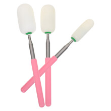 12Pcs Water Absorbent Pink Sponge on Stick for Ceramic Pottery Shaping