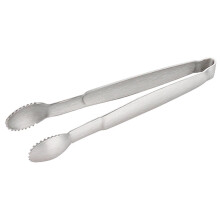Pinzas de acero inoxidable para terrones de azúcar, hielo y alimentos, diseño chapado en oro, herramienta de cocina de acero inoxidable 430 para