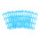 30Pièces Clôture Miniature Plastique Bleu Pour 1