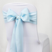 BalsaCircle5 Nœuds de chaise en polyester bleu clair