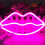 Letreiro de parede LED Neon 'LIP' 1