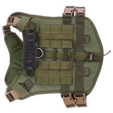 5Pcs Reusable Green Dog Harness Vest Adjustable for Pets Walking