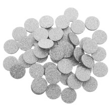100Pièces Tampons Diffuseur Coton Fibre Argentés Pour Parfums