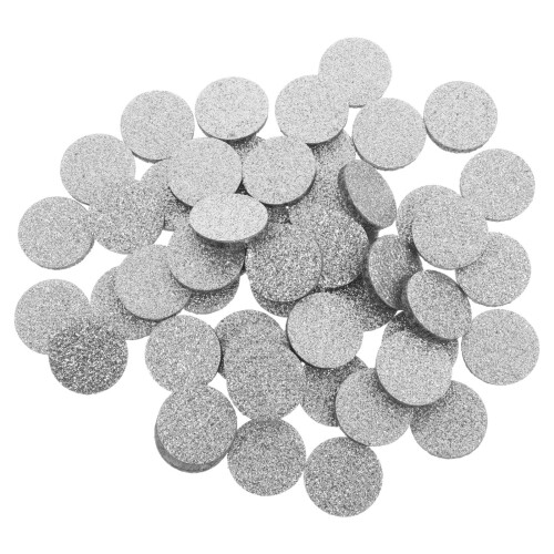 100Pièces Tampons Diffuseur Coton Fibre Argentés Pour Parfums