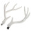 5Paires Bois De Cerf Blancs En Décorations Noël 1
