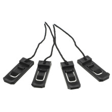 8Pièces Clips Ailerons Requin Nylon Noir Pour Paddle Board Gonflable