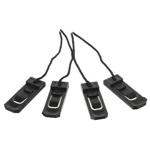 8Pièces Clips Ailerons Requin Nylon Noir Pour Paddle Board Gonflable