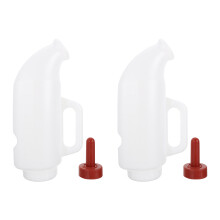 4Sets Milk Bottle Calf Nursing Bottle Lightweight Portable