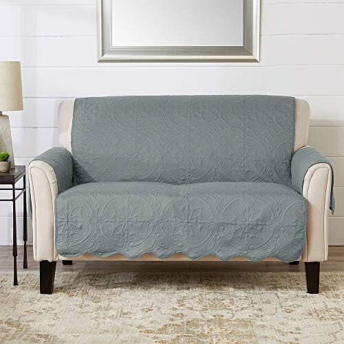Quilted Microfiber Loveseat Cover 118" x 75"