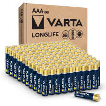 Langlebige AAA-Alkaline-Batterien, 100er-Packung