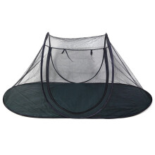 Foldable Transparent Pet Tent for Dogs – Portable Outdoor Mosquito Net & Travel Cage, Compatible with Camping & Garden Use