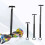 Telescopic Self Balance Scooter Hoverboard Support Handlebar Rod Armrest Lever 1