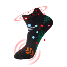 Chaussettes rehaussantes améliorées à ions de titane infrarouges lointains, pour hommes et femmes